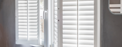 Shutters blanc sdb